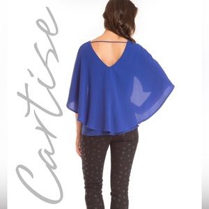 NWT Cartise - Made in Canada Cape Sleeve Blouse